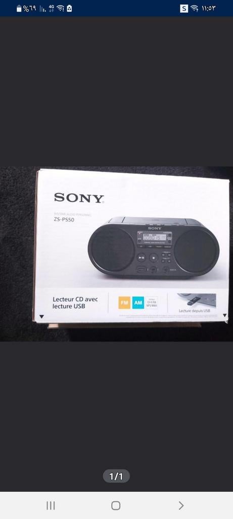 Sony system audio, Ophalen, Radio