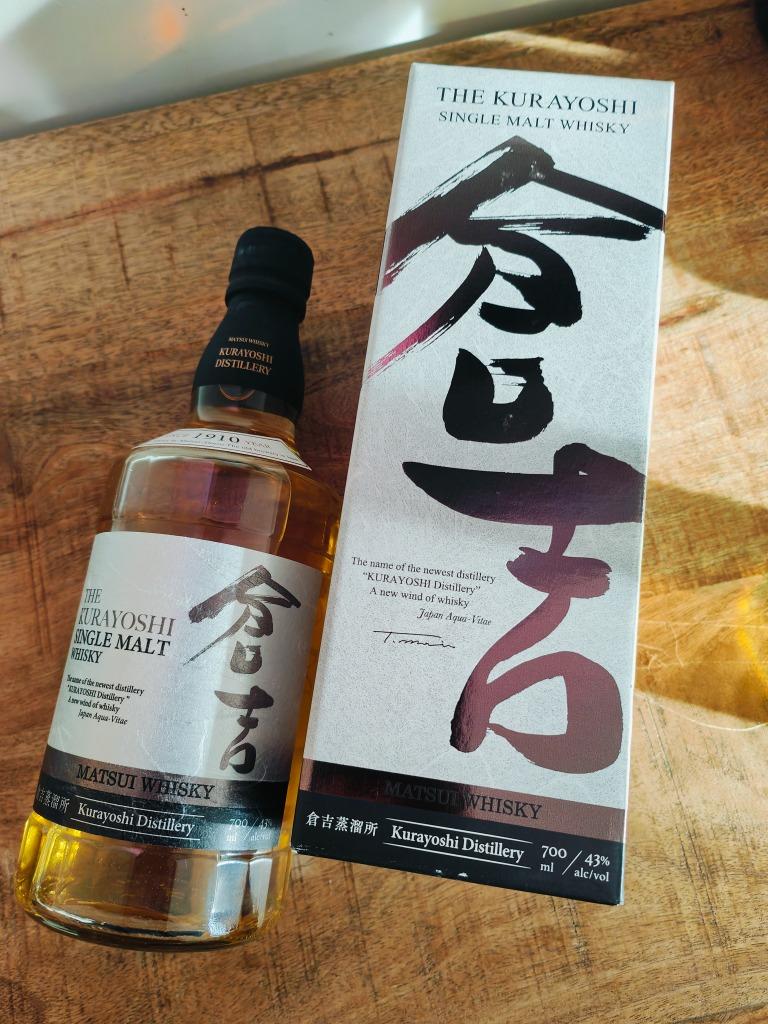 The Kurayoshi Single Malt Whisky - Matsui Whisky 43% 70cl, Overige gebieden, Overige typen, Nieuw, Ophalen of Verzenden