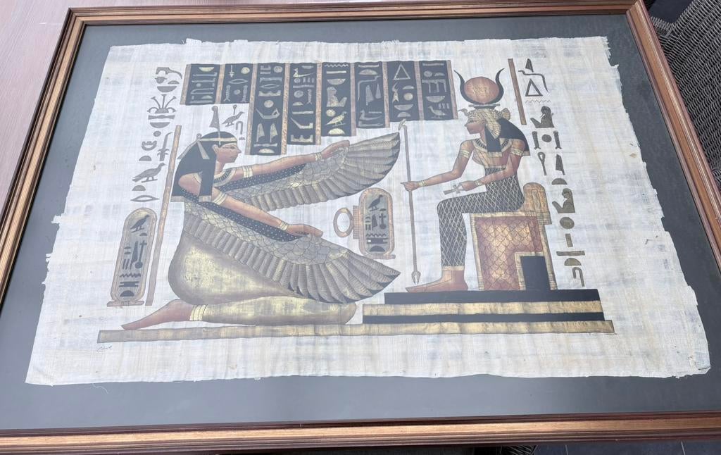 Mooie Egyptische papyrus, Ophalen