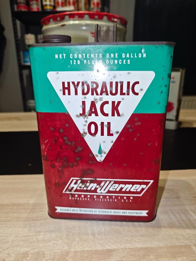 Bidon d huile ancien, Enlèvement ou Envoi, Utilisé, Emballage