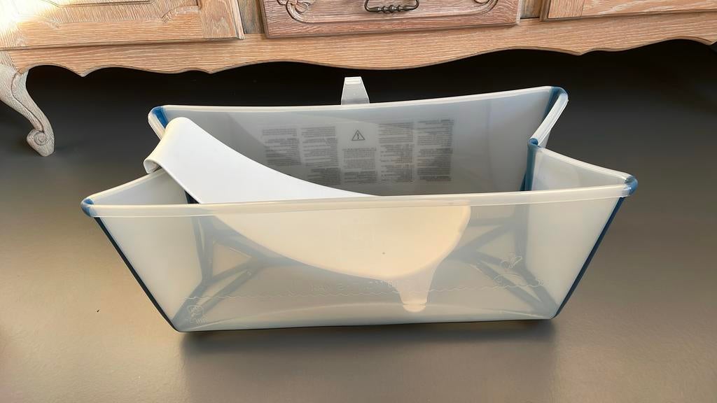 Stokke flexi bath met baby schaal, Enlèvement, Comme neuf