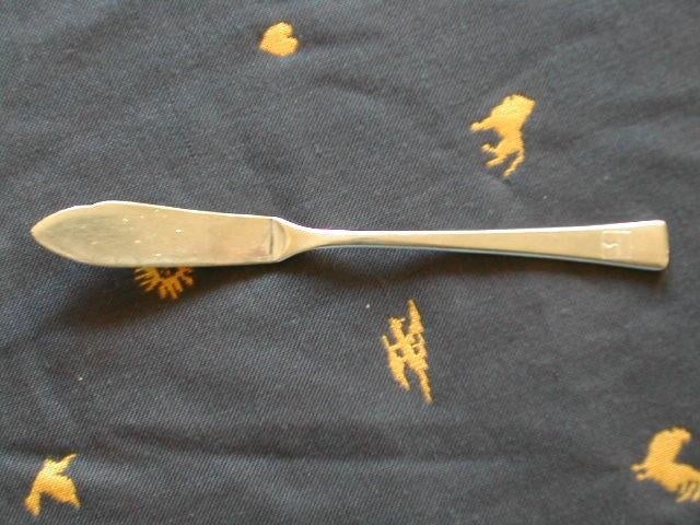 Sabena Cutlery 1980 Fish Knife Old Catering Logo, Ophalen of Verzenden, Gebruikt