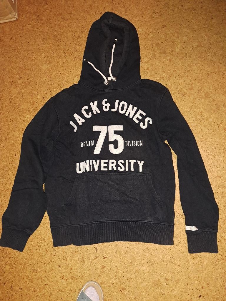 Heren sweater met kap, Kleding | Heren, Truien en Vesten, Ophalen, Maat 48/50 (M), Jack&Jones, Zo goed als nieuw