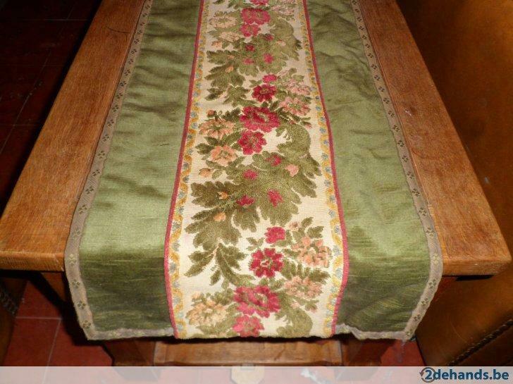 Handgemaakte loper voor op kast 128 x 35,5