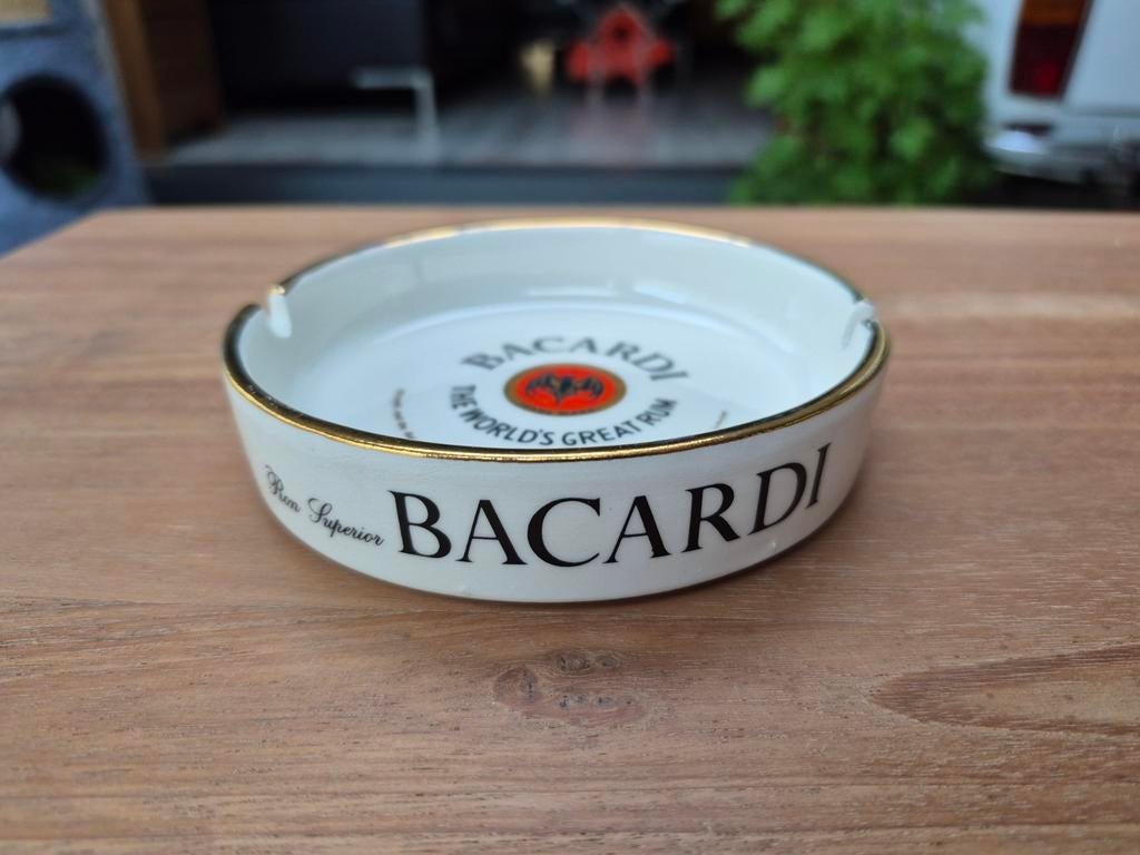 Bacardi vintage asbak 70', Ophalen of Verzenden, Nieuw