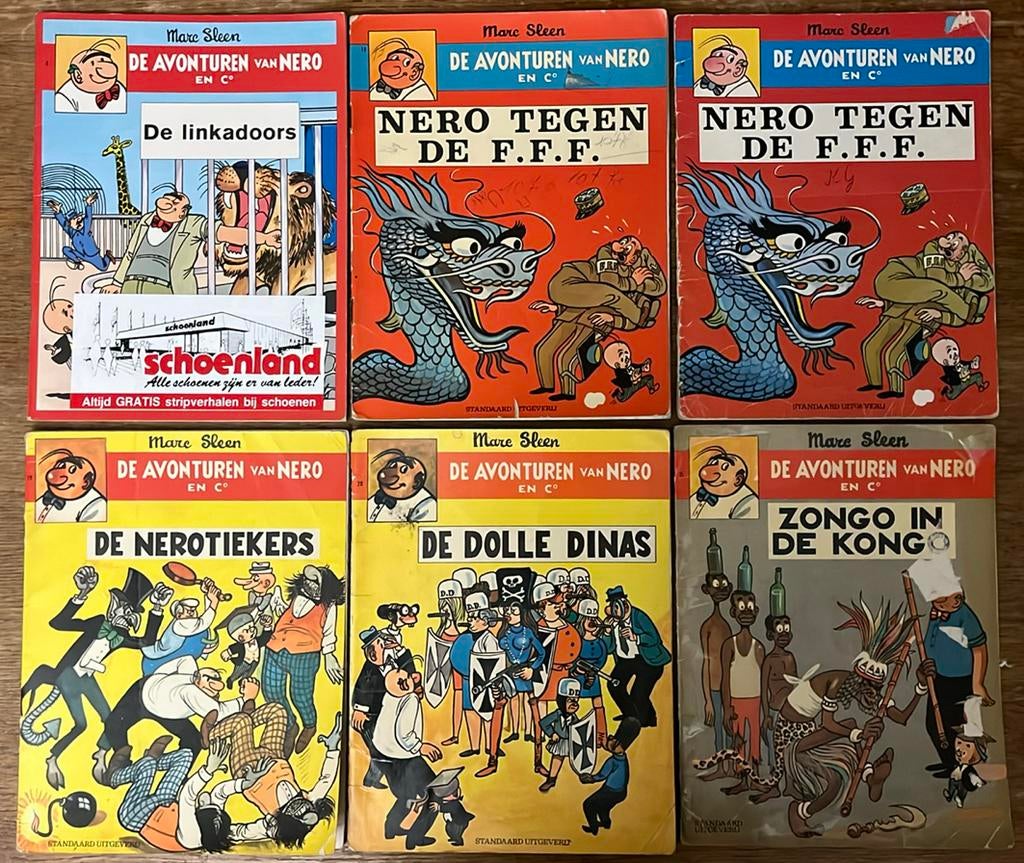 Nero - oude strips (gekleurd en ongekleurd), Ophalen, Gelezen