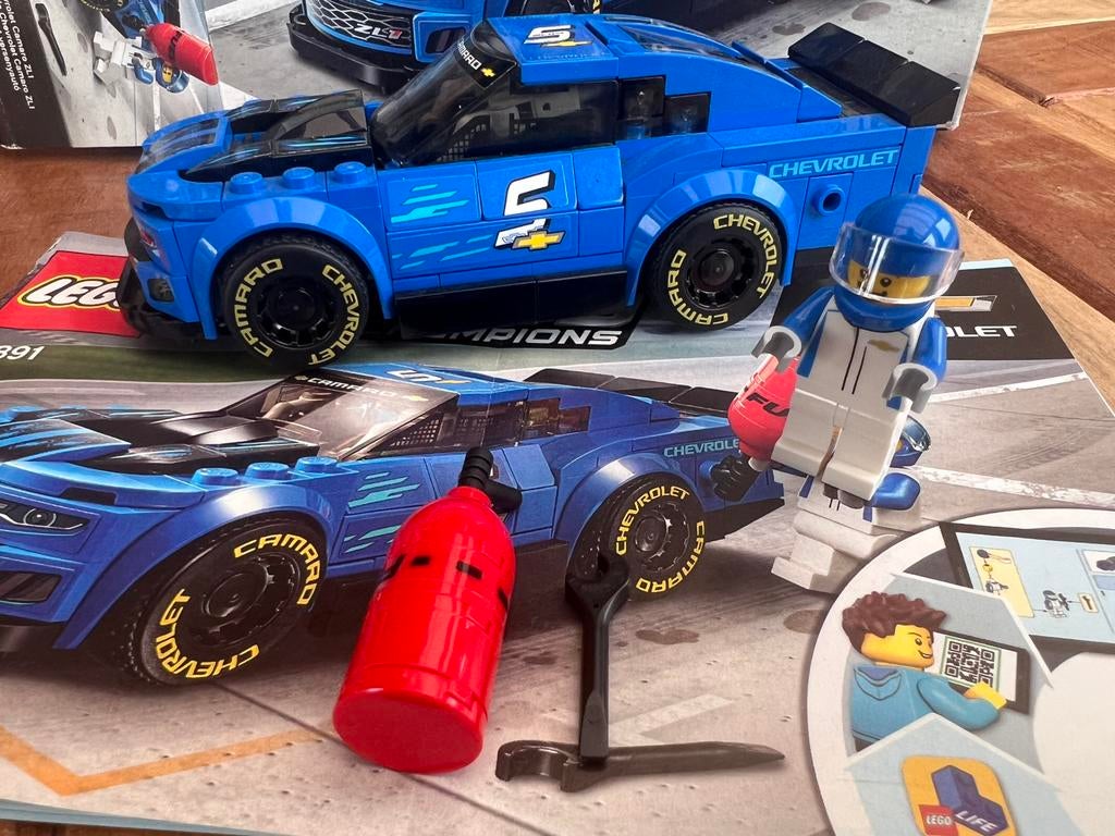 Lego Speed Champions  75891 Chevrolet Camaro ZL1 Race Car, Kinderen en Baby's, Speelgoed | Duplo en Lego, Lego, Ophalen of Verzenden