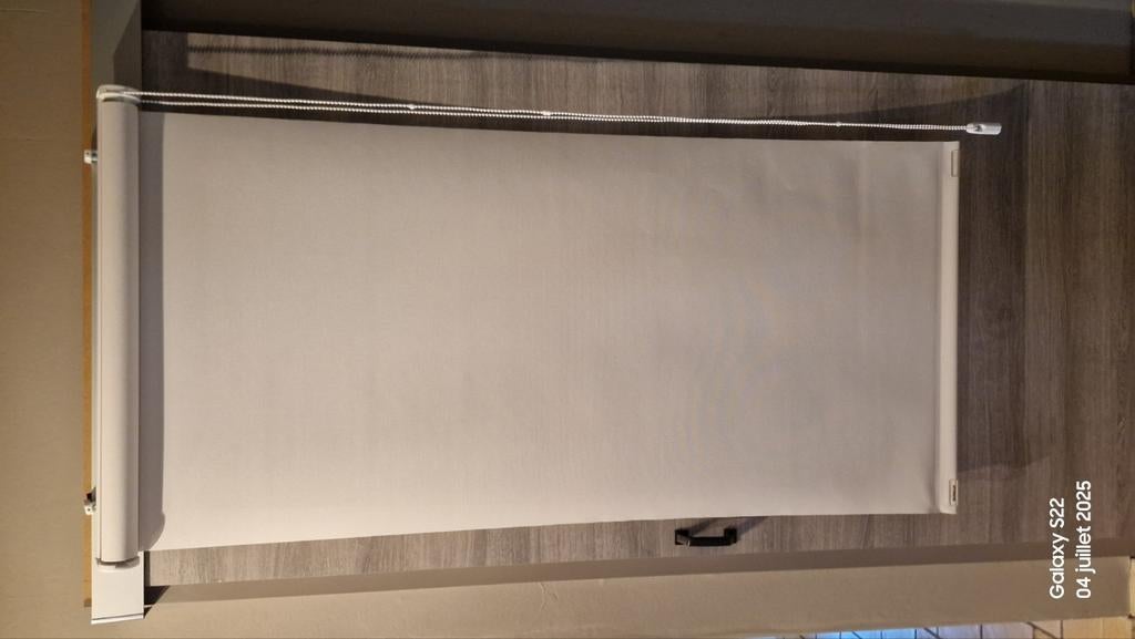 Stores enrouleur, Neuf, Blanc, 50 à 100 cm, 150 à 200 cm