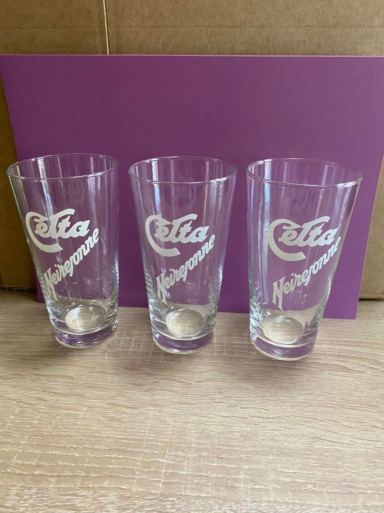 Verre à bière ancien Celta Meiresonne, Collections, Enlèvement, Neuf, Verre à bière