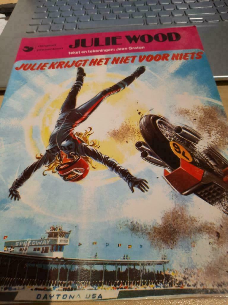 strip Julie Wood 2 stuks (1e druk), Boeken, Ophalen of Verzenden