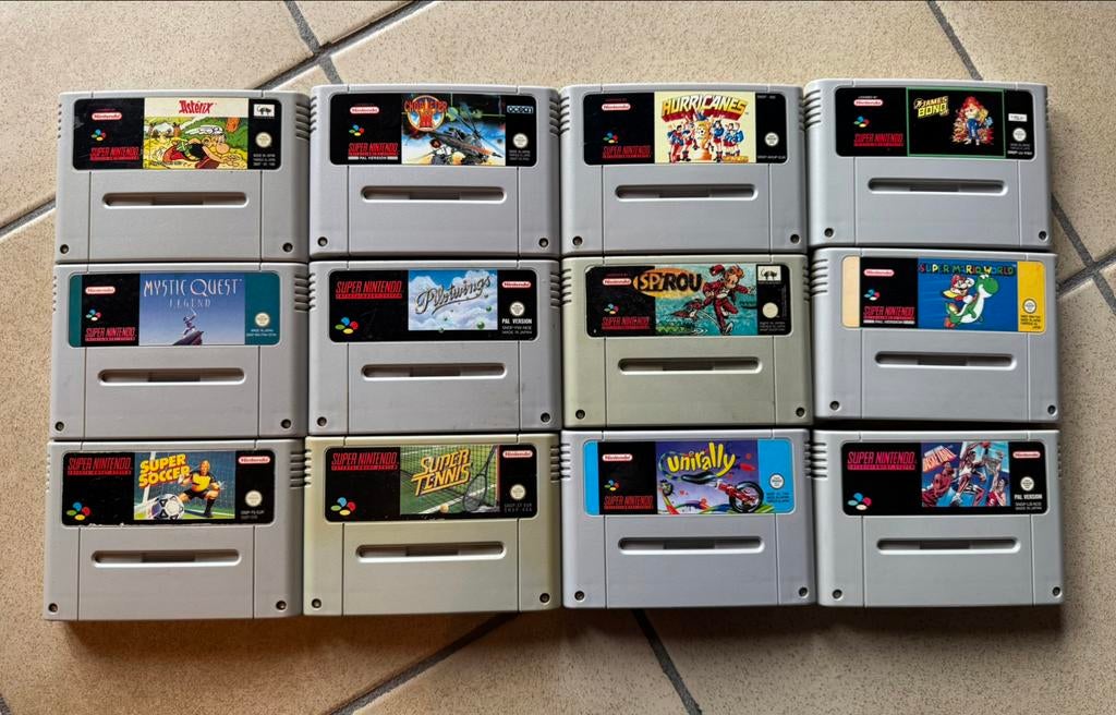 Super Nintendo (SNES) spellen, Ophalen of Verzenden, Zo goed als nieuw