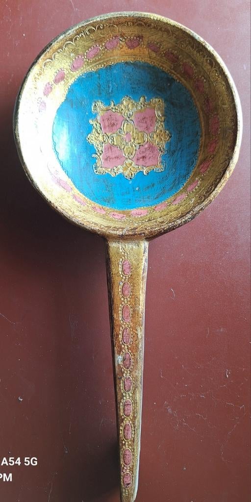 Cuillère décorative en bois, Antiquités & Art, Enlèvement ou Envoi