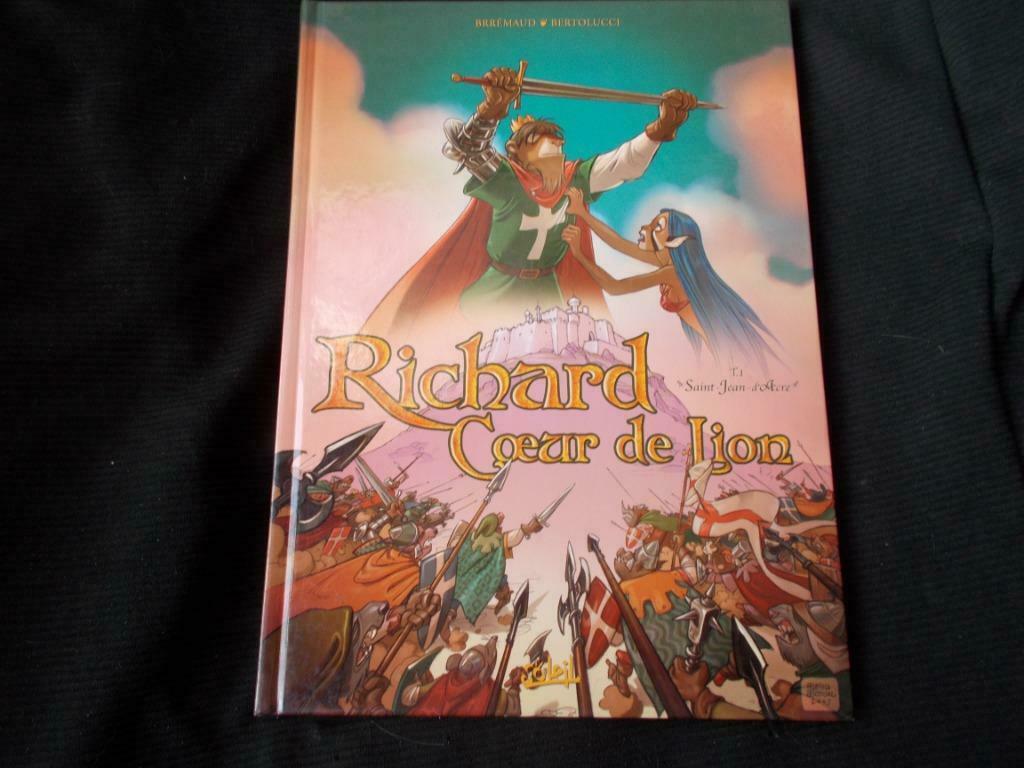 Richard Cœur de Lion   T.1  "Saint Jean d'Acre" (août 2005), Eén stripboek, Ophalen, Zo goed als nieuw