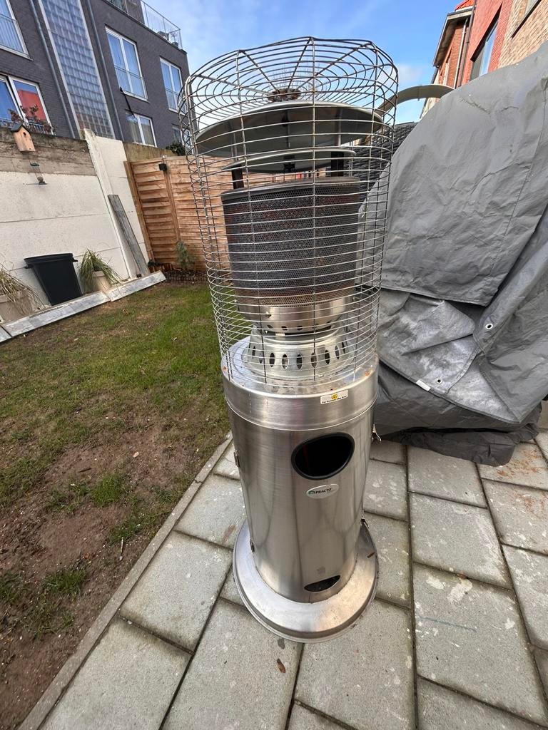 Chauffage de terrasse en inox 13 kW, Enlèvement, Comme neuf, Électrique