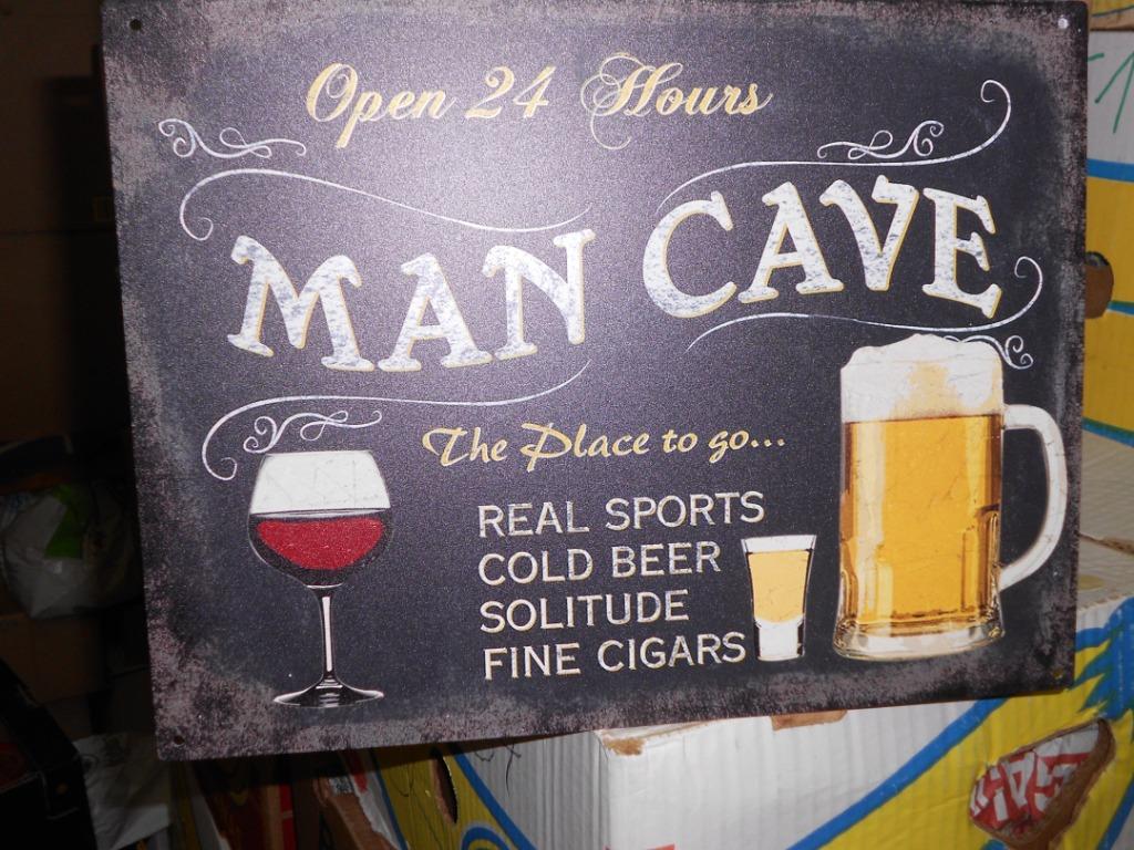 Beersign.Reclame in Blik.Man Cave, Verzamelen, Ophalen of Verzenden, Zo goed als nieuw, Reclamebord