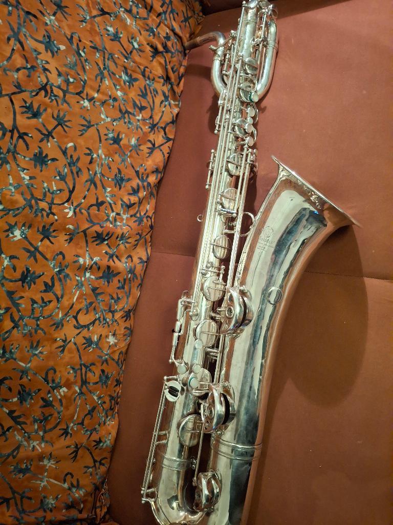 saxophone baryton Selmer Mark6, Muziek en Instrumenten, Ophalen, Gebruikt, Bariton, Met koffer