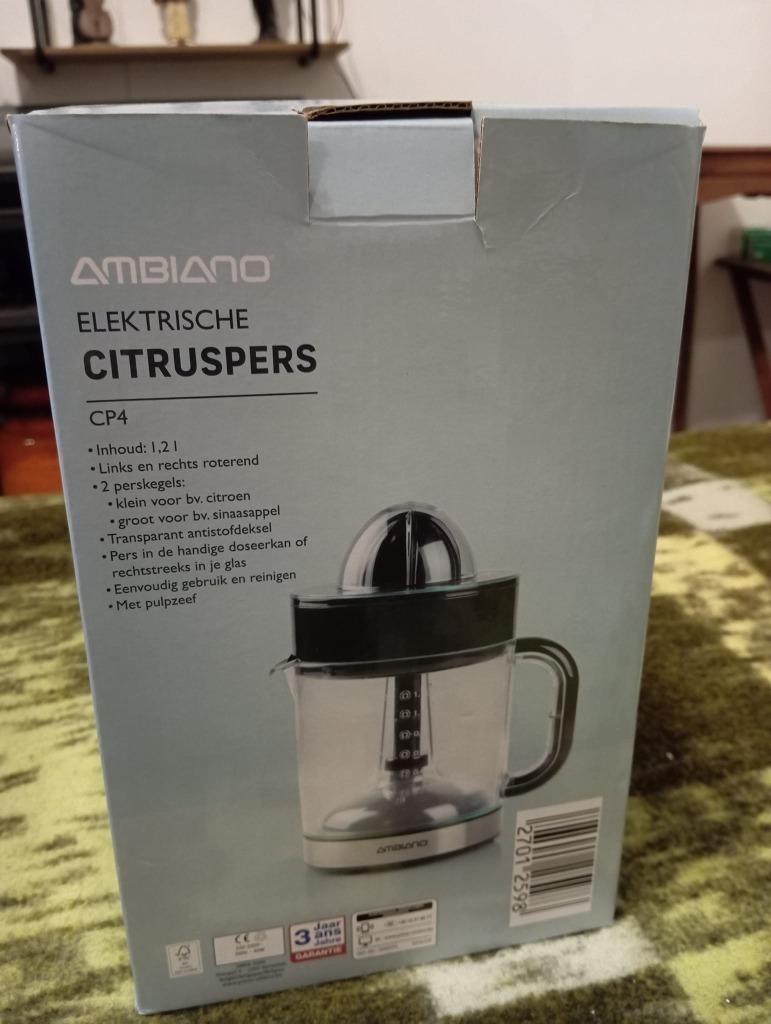 ambiano elektrische citruspers, Envoi, Neuf, Électrique, Presse-agrume