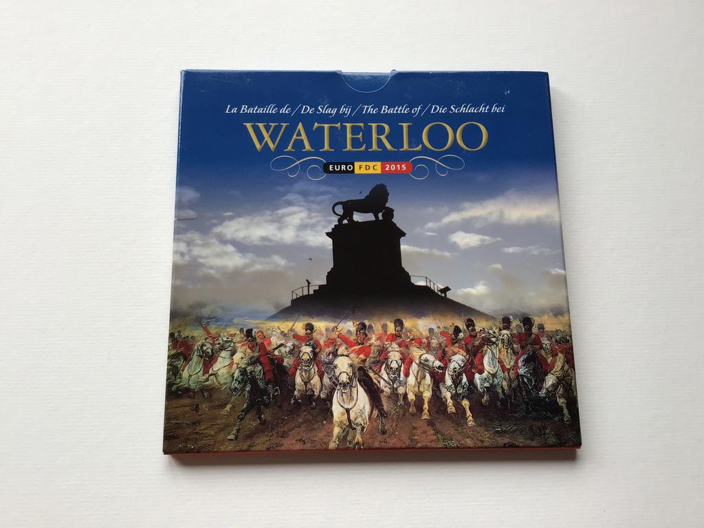 België euro set Waterloo 2015 BU, Ophalen of Verzenden, België, Overige waardes