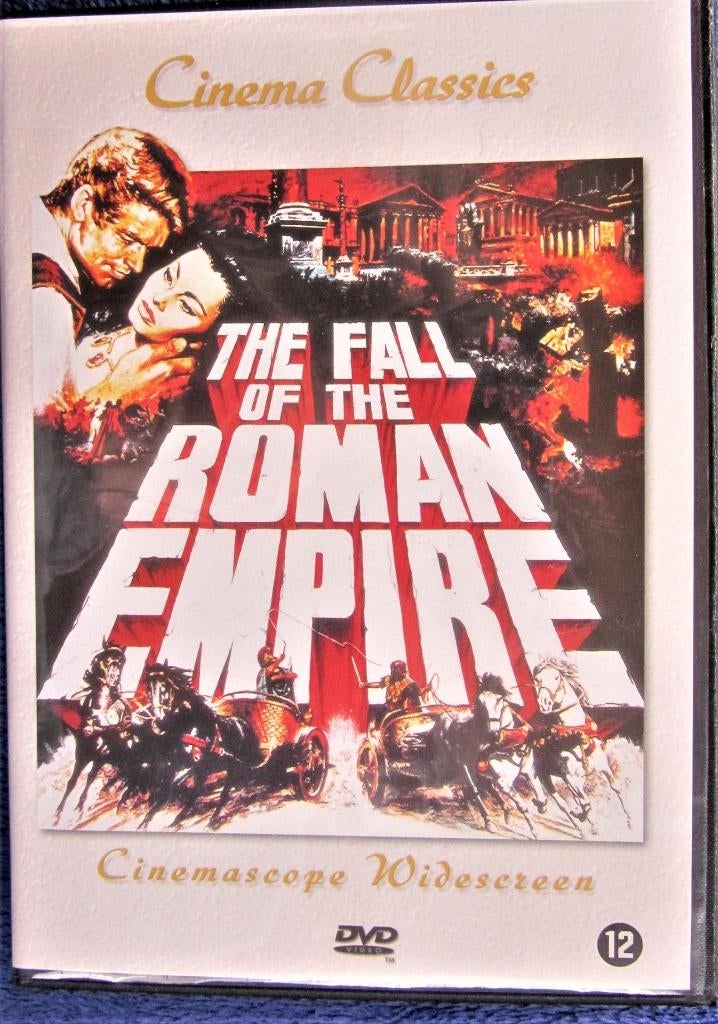 DVD HISt.- THE FALL OF THE ROMAN EMPIRE (SOPHIA LOREN ....), Tous les âges, Enlèvement ou Envoi, Comme neuf, Autres genres