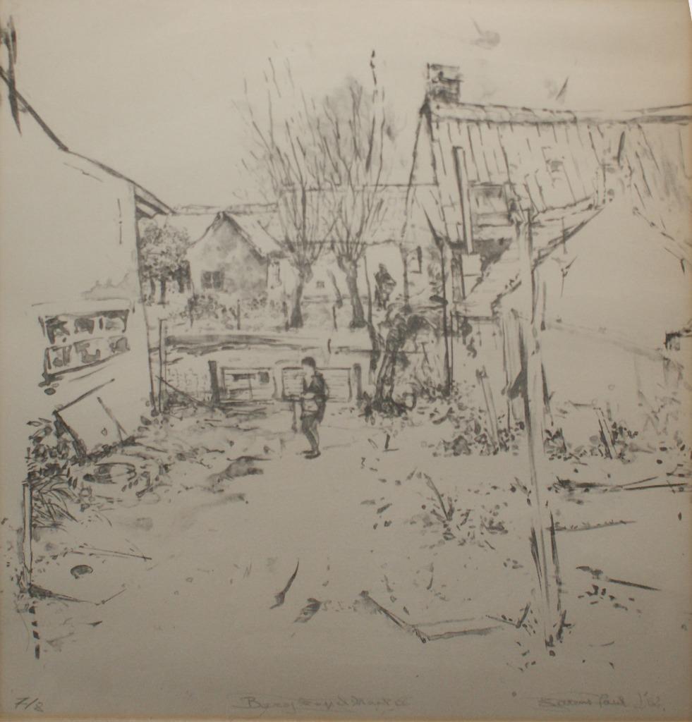 Paul Sarens (1957): Kapelstraat 1966 7/8 (68 x 77 cm), Ophalen