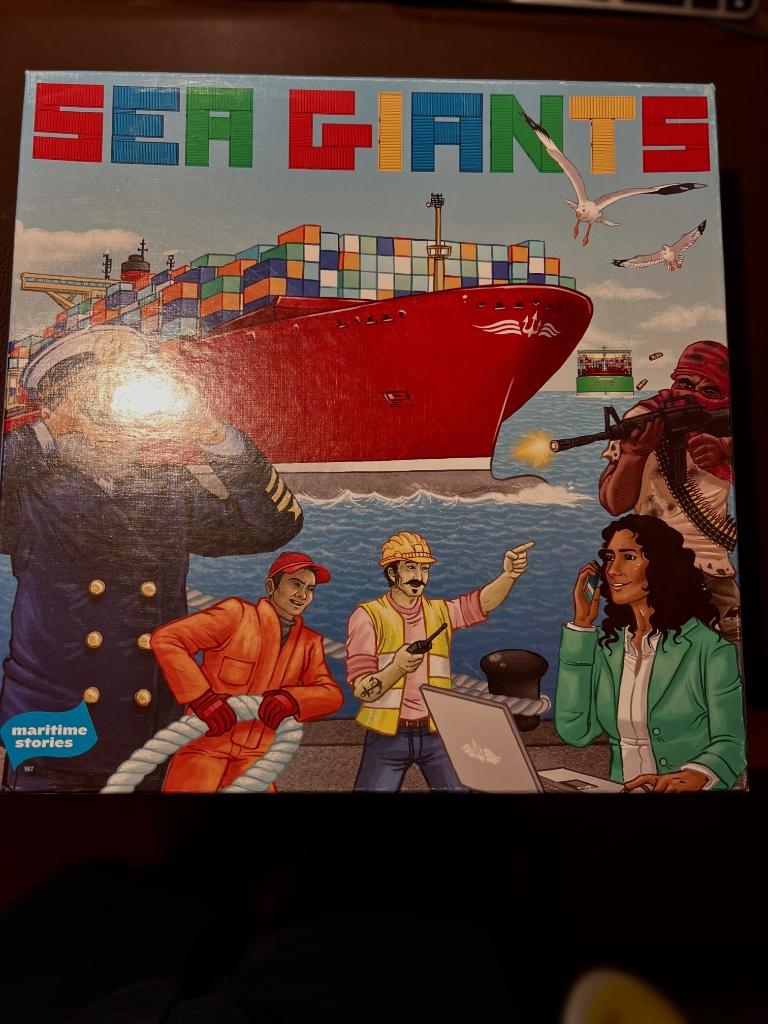 Jeu de société SEA GIANTS, Hobby & Loisirs créatifs, Jeux de société | Jeux de plateau, Neuf, 1 ou 2 joueurs, Trois ou quatre joueurs