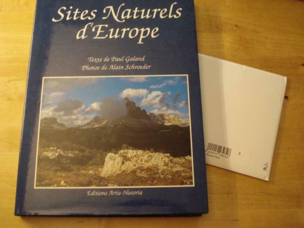 Sites naturels d'Europe - Artis-Historia, Livres, Nature, Enlèvement ou Envoi, Neuf
