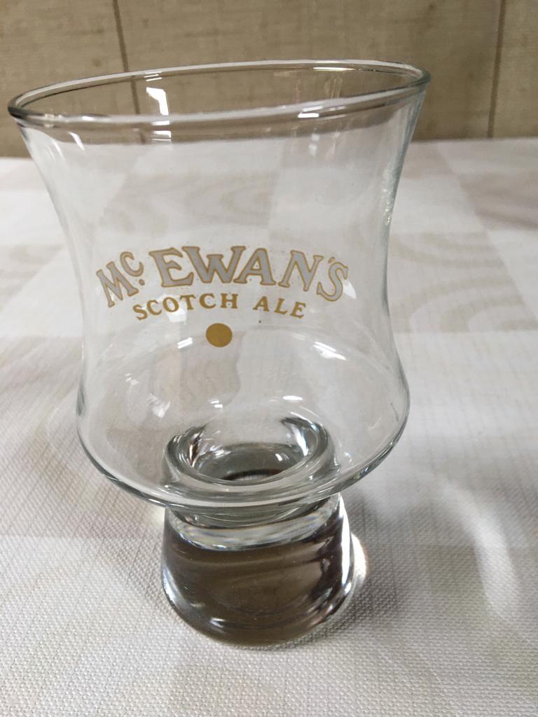 Bierglas Mc Ewan’s Scotch Ale, Verzamelen, Ophalen of Verzenden, Zo goed als nieuw, Bierglas