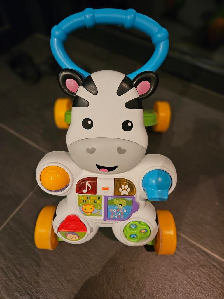 Loopwagentje Fisher-Price, Kinderen en Baby's, Speelgoed | Fisher-Price, Ophalen, Zo goed als nieuw, Met licht