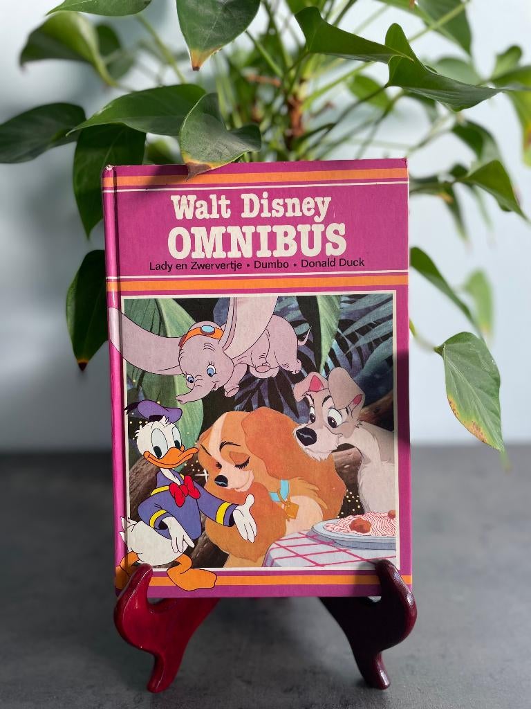 Vintage hardcover "Walt Disney Omnibus", Walt Disney, Fictie, Ophalen, Gelezen