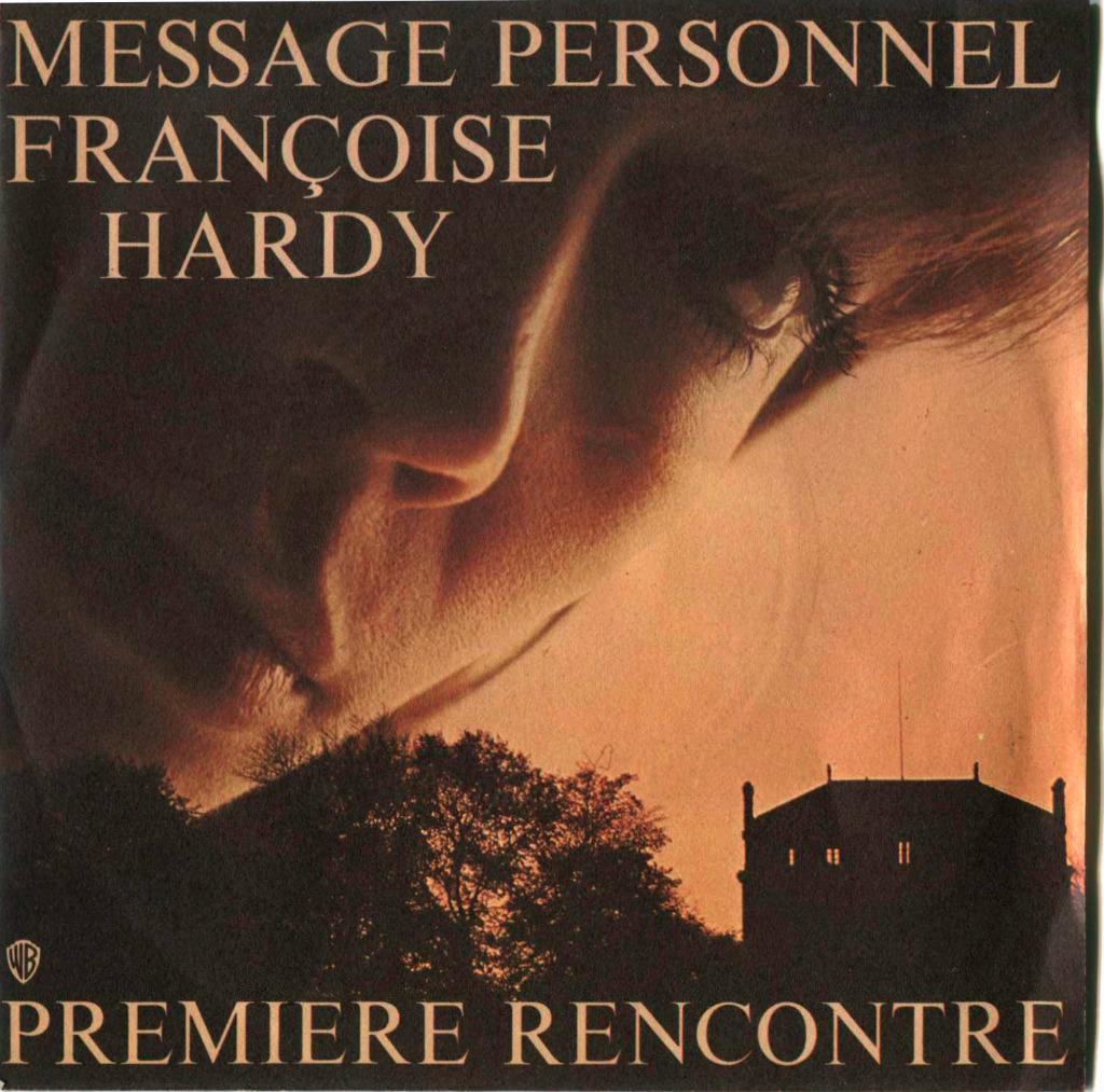 Françoise Hardy 33T Message Personnel, CD & DVD, Enlèvement ou Envoi, Single, Comme neuf, Pop