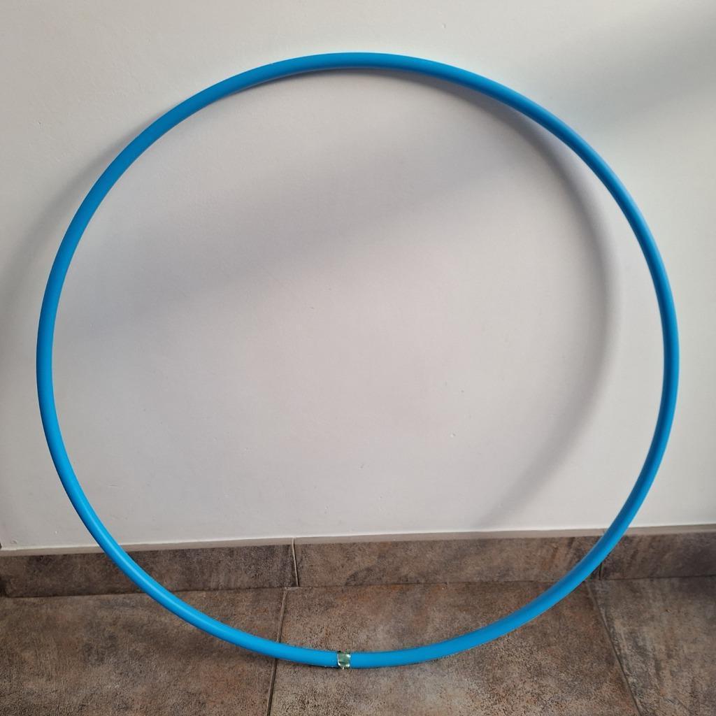 Grote blauwe hoelahoep, Sport en Fitness, Hoelahoeps, Ophalen, Gebruikt, Hoelahoep