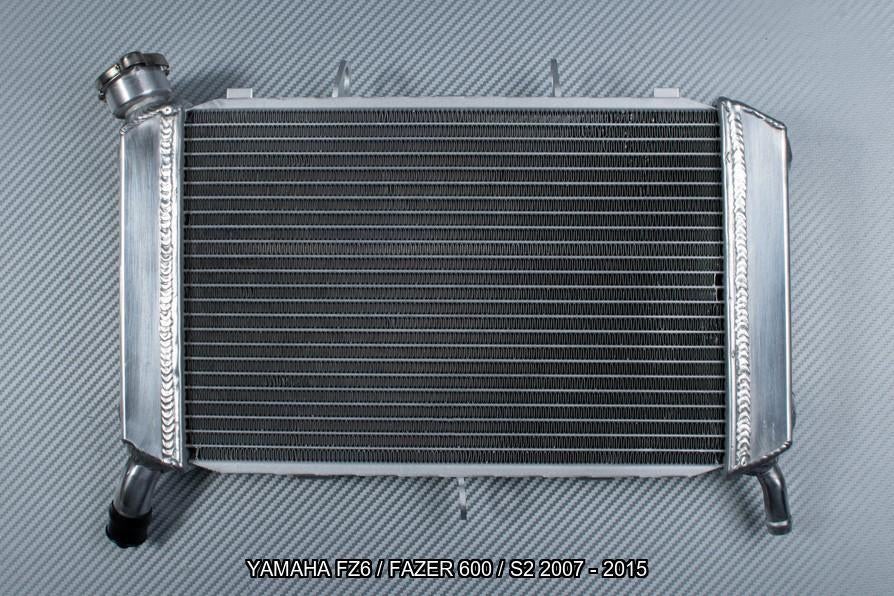 Radiateur Koeler AVDB YAMAHA FZ6 / FAZER 600 / S2 2007 2015, Motoren, Accessoires | Overige, Nieuw, Ophalen of Verzenden
