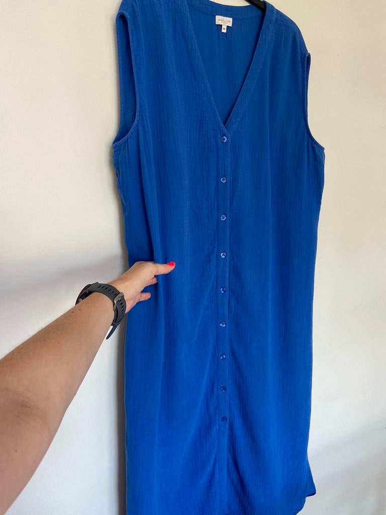 Blauwe jurk Ameline 46, Ophalen