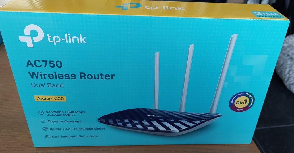 TP-Link AC750, Ophalen of Verzenden, Zo goed als nieuw