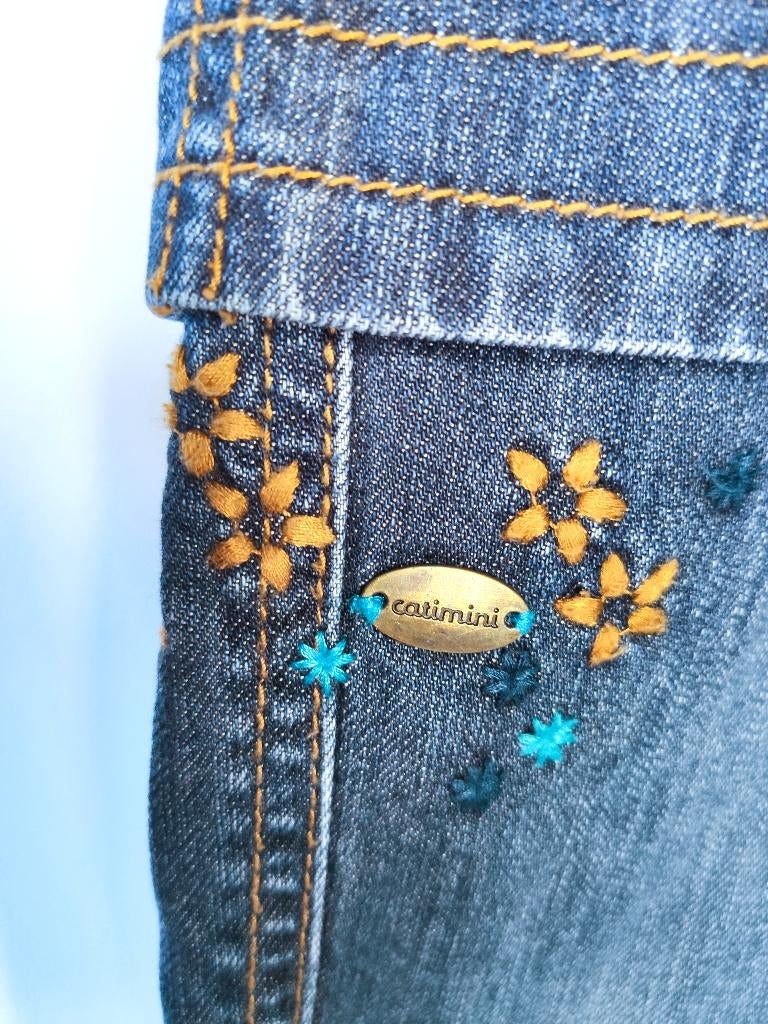 Catimini meisjes jeans - maat 86, CATIMINI., Broekje, Meisje, Ophalen of Verzenden