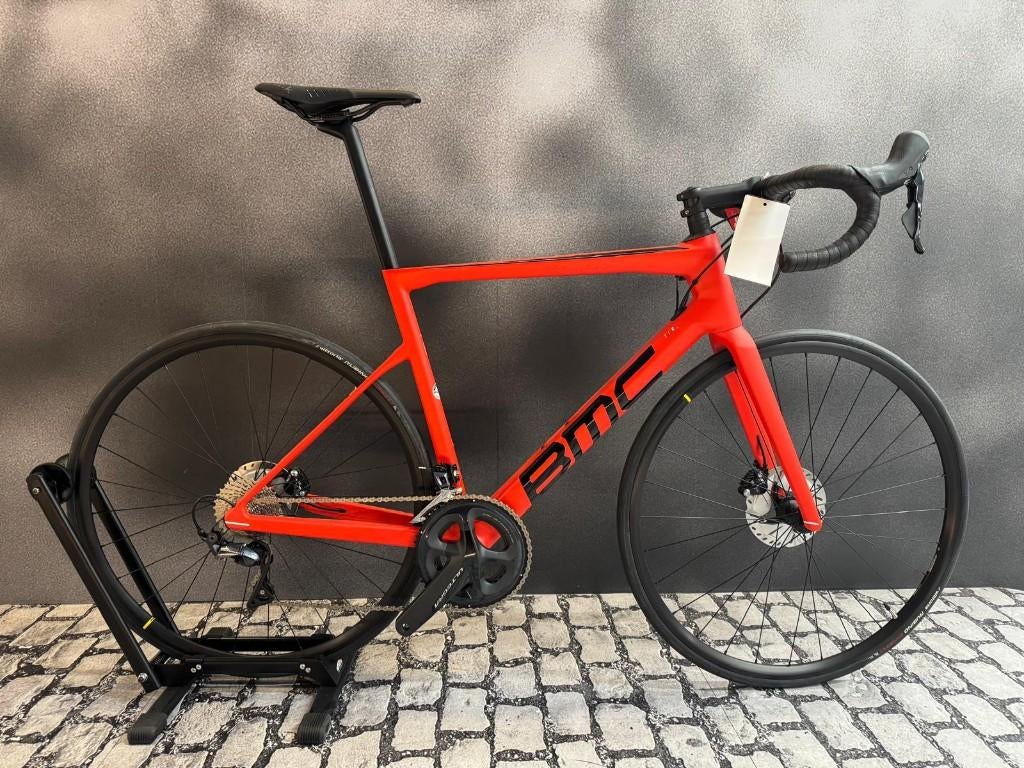 Teammachine SLR FIVE Rood/Zwart - Maat 56 – 2022, Fietsen en Brommers, Ophalen, Nieuw, Carbon
