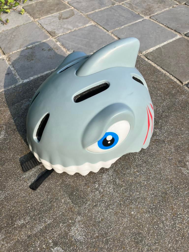 Fietshelm Crazy Safety 49-55cm, Fietsen en Brommers, Fietsaccessoires | Fietshelmen, Ophalen, Gebruikt, Overige maten, Jongen