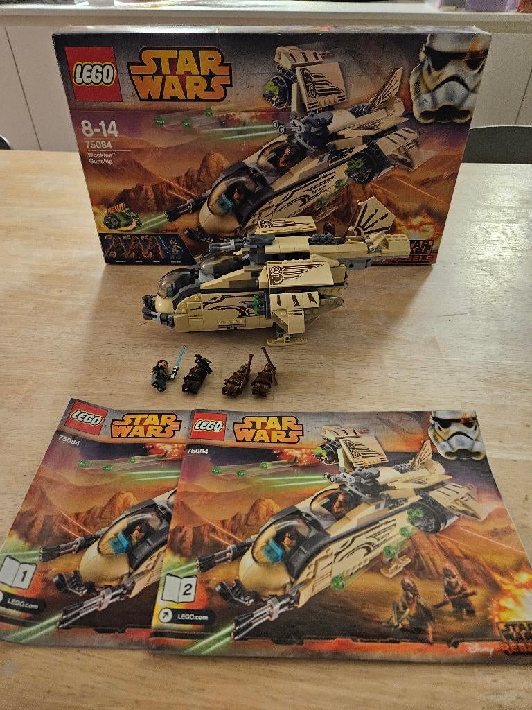 Lego Star Wars 75084 Wookie Gunship, Kinderen en Baby's, Speelgoed | Duplo en Lego, Ophalen of Verzenden, Zo goed als nieuw, Complete set
