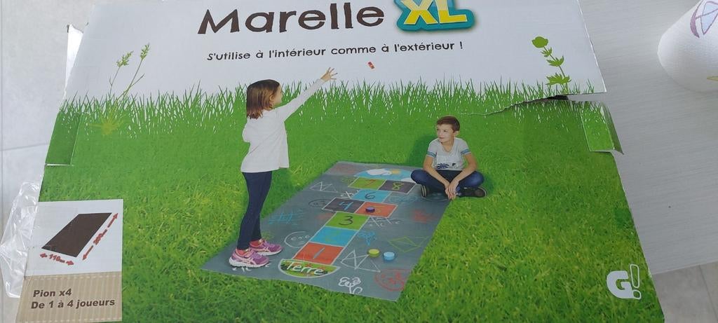 JEU MARELLE XL (tapis), Enlèvement