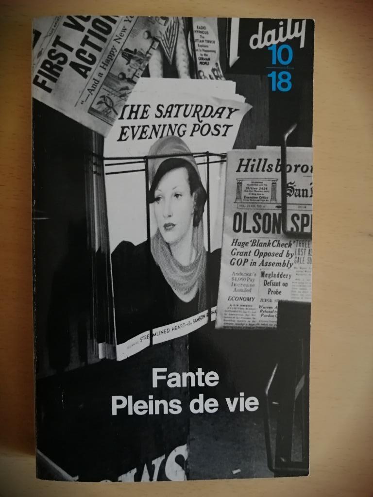 Pleins de vie de John Fante, Livres, Enlèvement ou Envoi