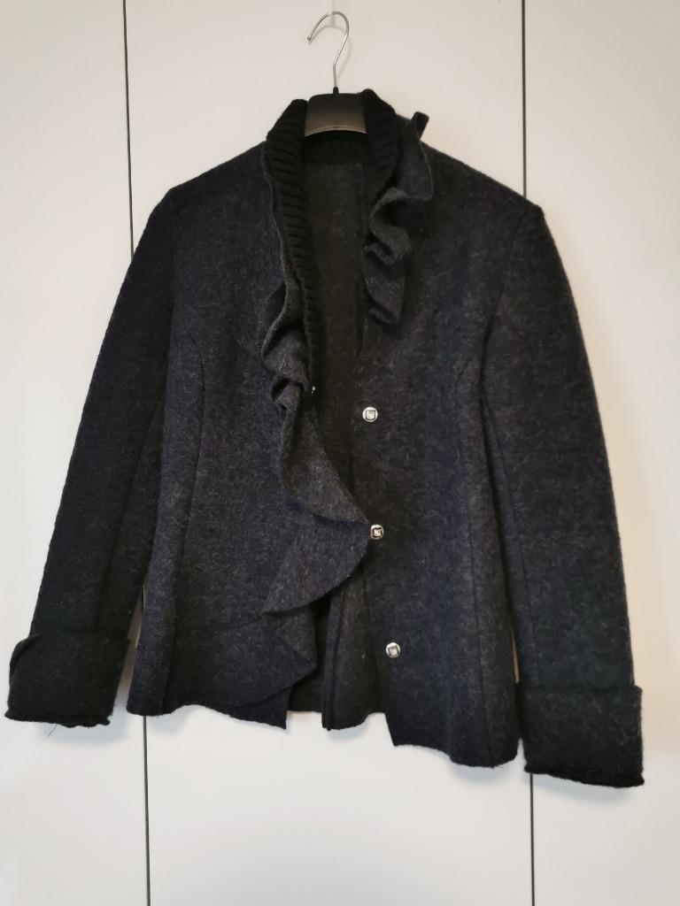 Korte blauwe jas, Kleding | Dames, ANDERE, Blauw, Maat 42/44 (L), Ophalen of Verzenden