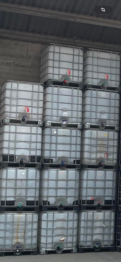 Cuve citerne cubi IBC 1000l compléte (avec cage et palette), Jardin & Terrasse, 150 litres ou plus, Enlèvement ou Envoi, Synthétique