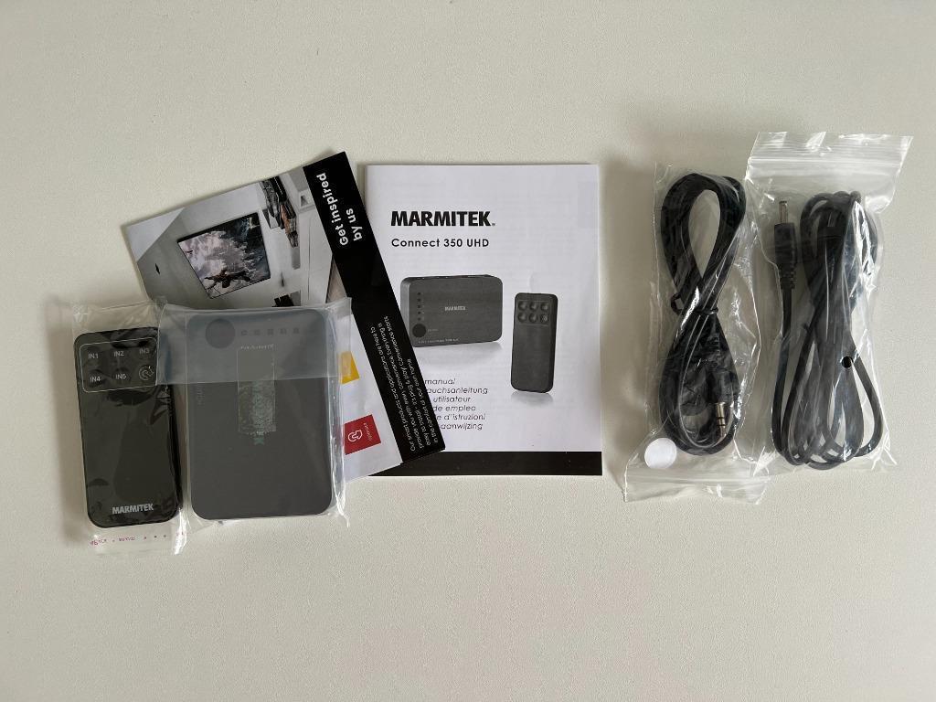 Marmitek Connect 350 UHD 4K HDMI Switch, Enlèvement, Neuf