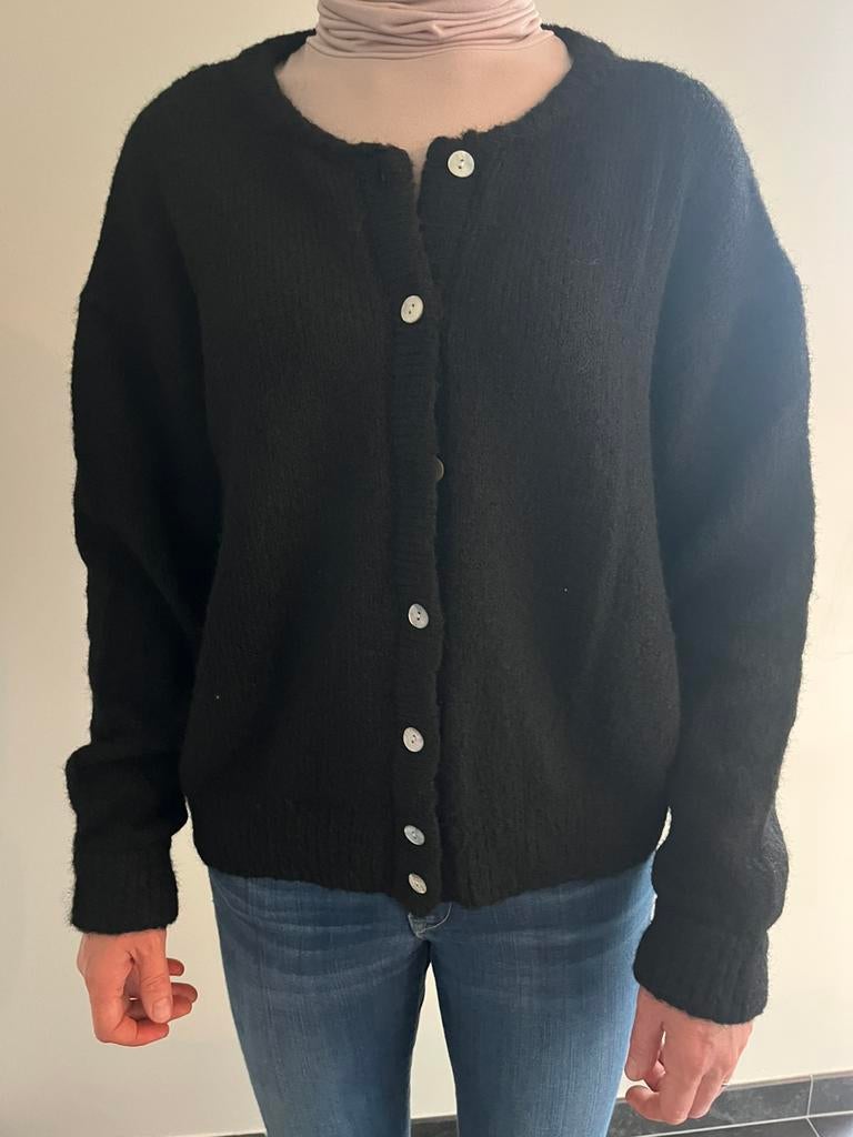 Zwarte pull maat L peace n’ love splinternieuw, Kleding | Dames, Ophalen of Verzenden, Nieuw