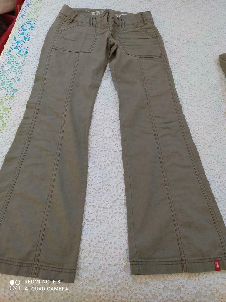 Ensemble veste pantalon kaki,  XS 34/36, EDC by ESPRIT, Vêtements | Femmes, Esprit, Enlèvement ou Envoi, Comme neuf