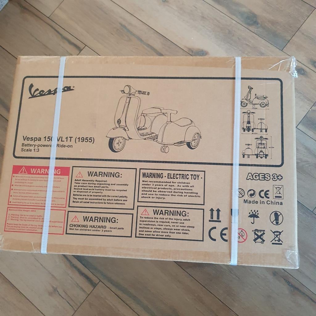 Nieuw vespa elektrische scooter, Enlèvement