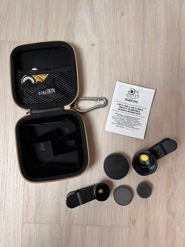 Fish Eye Black Eye objectives smartphone, Enlèvement, Neuf