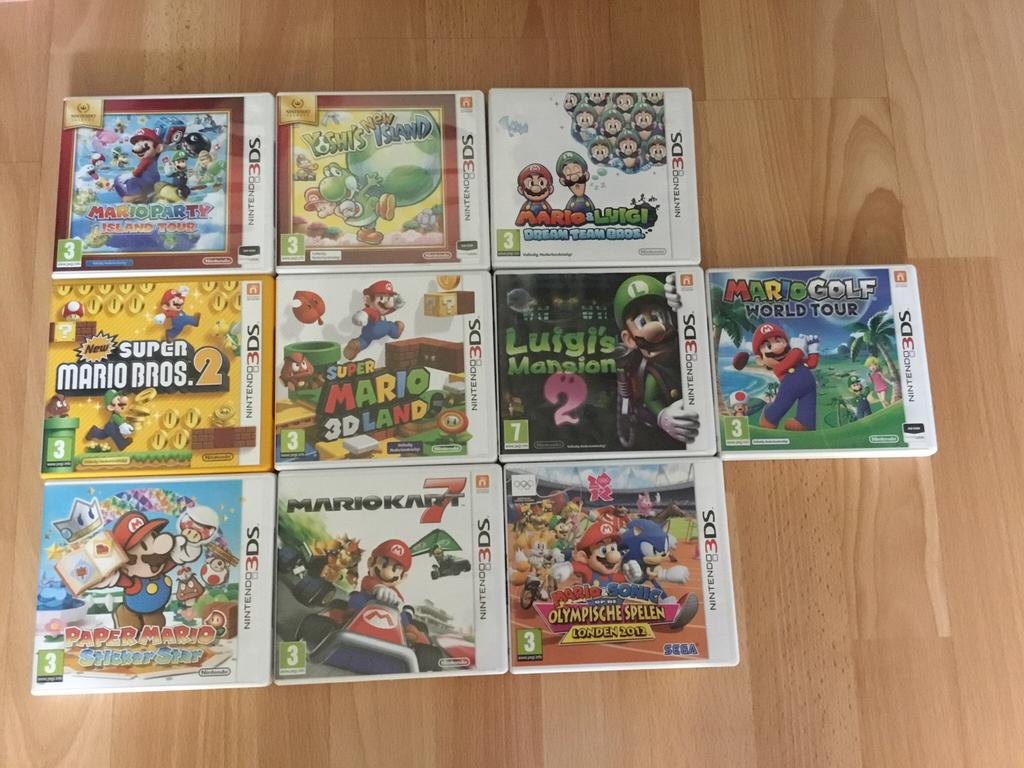 Nintendo 3DS spelletjes Mario, Games en Spelcomputers, Games | Nintendo 2DS en 3DS, Ophalen of Verzenden