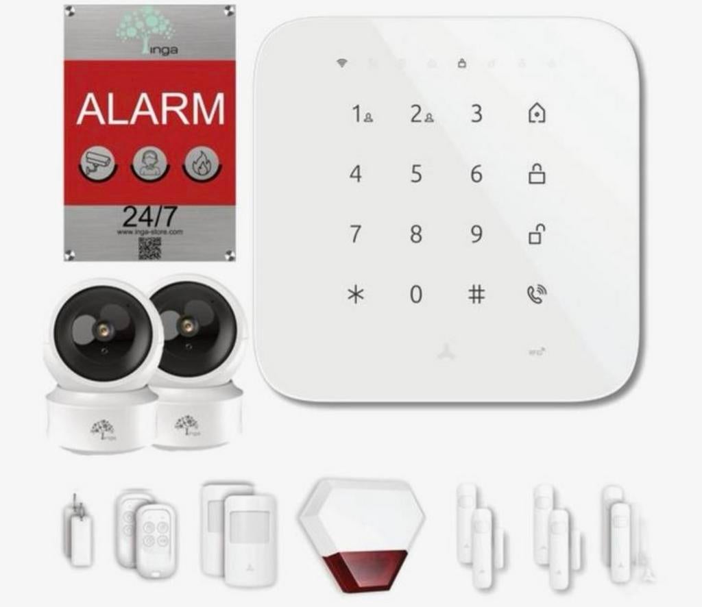 Alarmsysteem nieuw, Ophalen of Verzenden, Nieuw, Compleet systeem, Draadloos