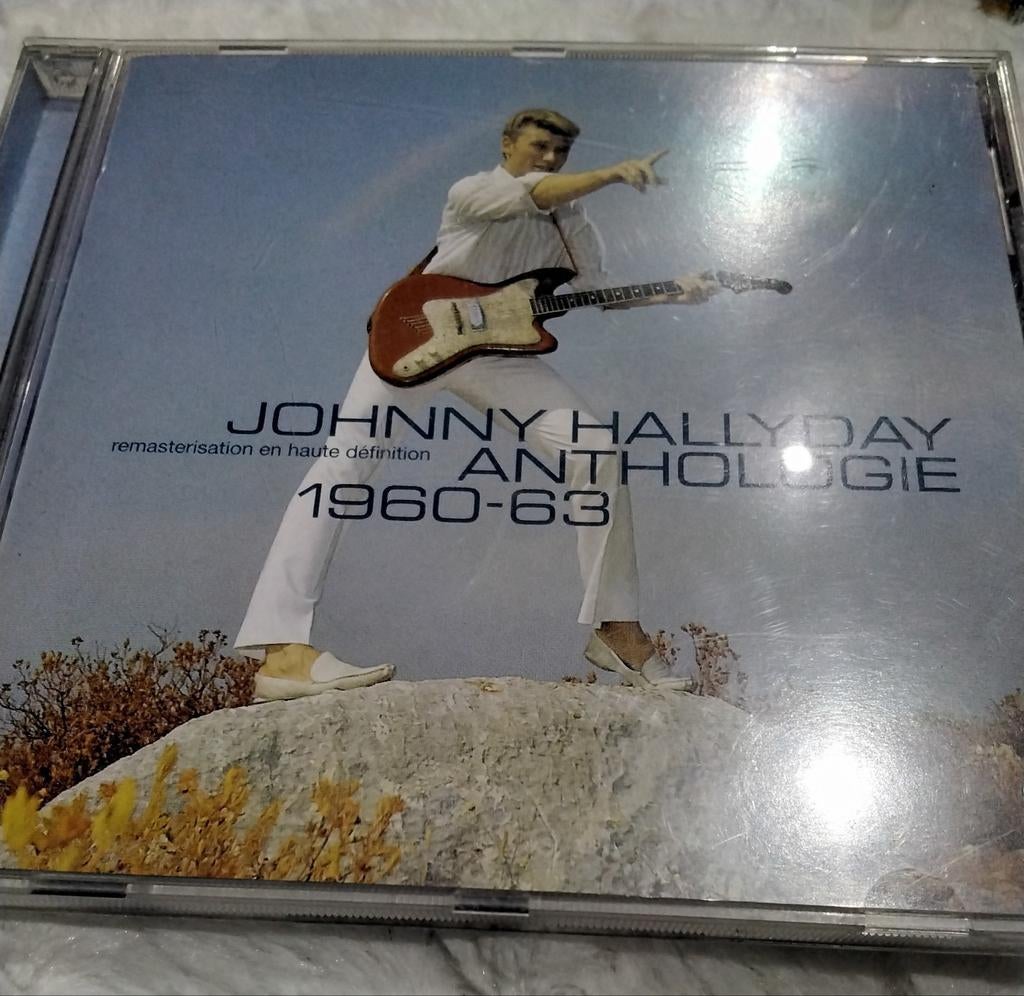 CD - Johnny Hallyday Anthologie  1960-63, Enlèvement ou Envoi, Comme neuf